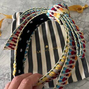 LELE SADOUGHI Rainbow Shirley Wide Ribbon Headband